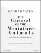 The Carnival of the Miniature Animals piano sheet music cover